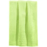 Erwin Müller Handtuch Heidelberg 100% Baumwolle hellgrün Größe 50x100 cm - saugstark, gut trocknend, kompakt, leichte Qualität - ideal für Sport, Strand, Reisen (weitere Farben)