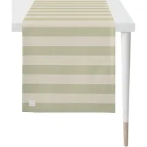 APELT Tischläufer 3967 Outdoor, Sommerdeko, Sommer (1-tlg), Jacquardgewebe beige