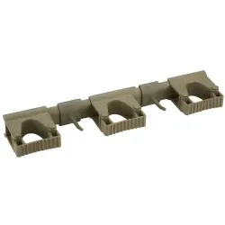 Vikan Hygienisches Hi-Flex-Wandhalterungssystem 101166 , Farbe: Braun