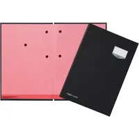 Pagna Unterschriftenmappe DE LUXE 20 Fächer schwarz