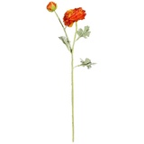 Hti-Living Kunstblume Ranunkel, Orange Flora