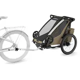 Thule Chariot Cross 2 Single Kinderanhänger (Größe One Size, gruen)