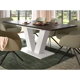inn.furn Home-X 150 x 76 x 90 cm grau/weiß