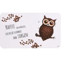 KESPER Frühstücksbrettchen Kaffee Eule'