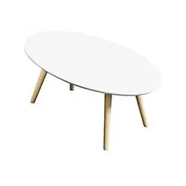 Paperflow Scandi buche/weiß 115 x 60 x 35 cm