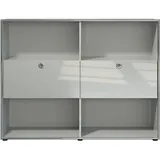 trendteam smart living - Highboard Schrank - Büro - Infinity - Aufbaumaß (BxHxT) 147 x 113 x 37 cm - Farbe Hellgrau - 195288221