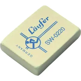 Laufer Läufer Radierer SW für Blei 48x36x10mm