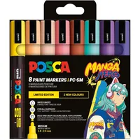 Posca Marker Set Manga Hero 8 St. sortiert