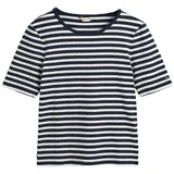 GANT T-Shirt - Weiß,Dunkelblau - M