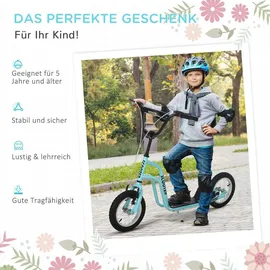 Homcom Cityroller 12" blau