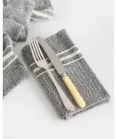BHW Serviette - Contemporary VS - CHARCOAL
