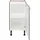 OPTIFIT Unterschrank OPTIFIT "Bern", grau (basaltgrau, basaltgrau), B:40cm H:87cm T:58,4cm, Schränke, Unterschrank, 40 cm breit, mit 1 Tür mit höhenverstellbaren Füßen, mit Metallgriff