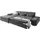die planbar Eckcouch Polyester L-Form 3-Sitzer Grau