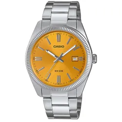 Casio MTP-1302PD-9AVEF Unisex Uhr Quarz Stahl/Gelb