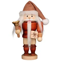 Christian Ulbricht GmbH Nussknacker Weihnachtsmann mit Glocke 15,5 cm natur