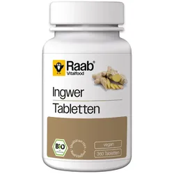 Ingwer Tabletten Bio 360 St