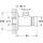 Grohe Euroeco CS Selbstschluss-Brauseventil Silber 36267000