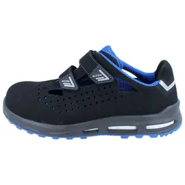 ELTEN Sandale schwarz / blau IMPULSE XXT blue Easy ESD, S1, EU-Schuhgröße: 41