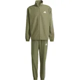Adidas Sportswear Basic 3-Streifen Woven Tracksuit adidas Sportswear Olive Strata XXL