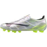 Mizuno Alpha Ii Elite Nockenschuhe Herren white/black iridescent 44
