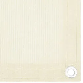 vidaXL Balkon-Sichtschutz 90 x 300 cm Creme HDPE