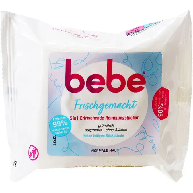 bebe Erfrischende Reinigungstücher