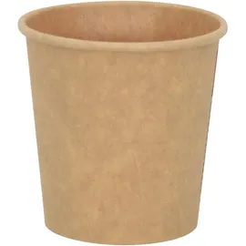 vidaXL Pappbecher 0,1 l Braun 1000 St.