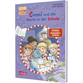 Carlsen Verlag Lesen lernen mit Conni: Conni und die Nacht in der Schule