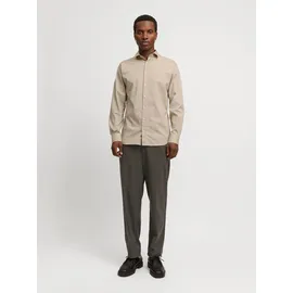 JACK & JONES Langarmhemd Beige M