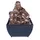 Pajoma pajoma® Zimmerbrunnen Buddha Teekanne H 17,5 cm – Beruhigendes Wasserplätschern im asiatischen Design | Feng-Shui Wohnaccessoire aus Kunstharz – Ideal für Meditation & Relax