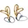 Pandora Creolen organisches Herz gold 263807C00 onesize