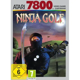 plaion Ninja Golf (Atari 2600+, 7800 Cartridge)