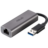 Asus USB-C2500 USB, auf RJ45 Netzwerkapater (RJ45 2.5G Port, USB 3.0, Plug & Play)