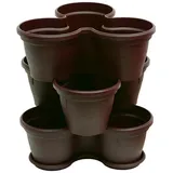 ENGELLAND Blumenständer 43,5 x 47 x 46 cm Braun