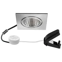 Brumberg Einbau-Downlight 1er quadratisch 6 W