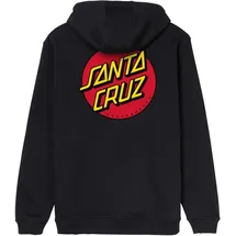 Santa Cruz Hoodie "Classic Dot Chest Hood" in Schwarz | Gr.: L