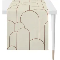 APELT Tischläufer »Vision, LOFT STYLE, Jacquard«, beige