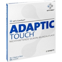 3M Healthcare Germany GmbH ADAPTIC Touch 7.6x11cm nichthaft.Silikon Wundaufl.