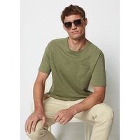 Marc O'Polo Slub-Jersey-T-Shirt regular, grün, m