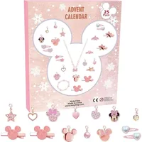 luxuskollektion Adventskalender 2024 für Mädchen Kinder DIY Cartoon Animation Haarschmuck Ring Halskette