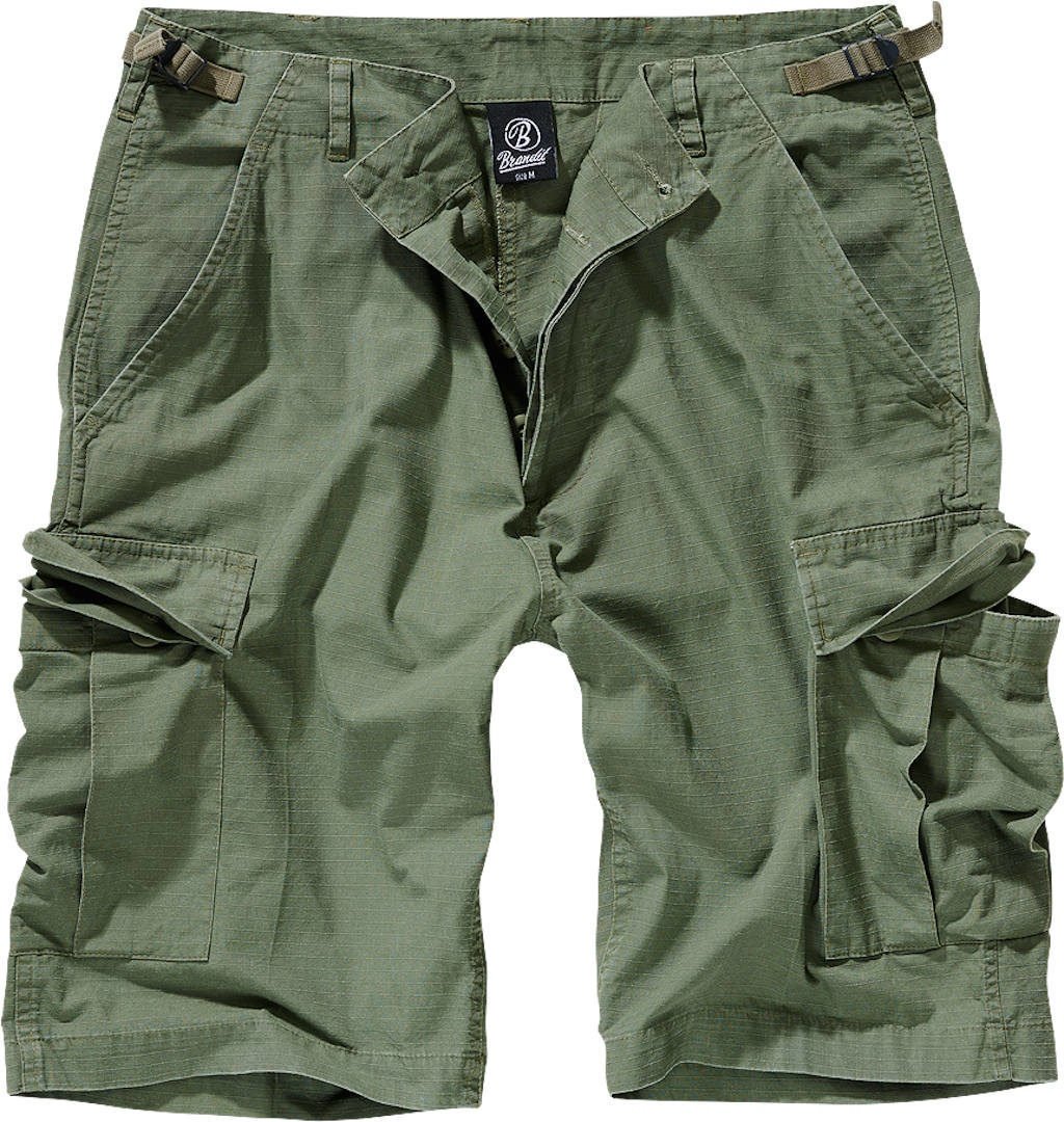 Brandit BDU Ripstop Shorts, groen, S Voorman