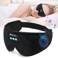 Schlafkopfhörer, Bluetooth Schlafmaske 3D, Schlafmaske Mit Kopfhörer, 5.0 Ultra Weich Ohropax Schlafmaske Für Seitenschläfer, Schlaflosigkeit, Reisen, Yoga, Nickerchen, Geschenke Für Frauen Und Männer