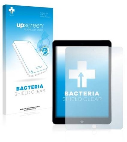 upscreen Bacteria Shield Clear Premium Displayschutzfolie für Apple iPad Air