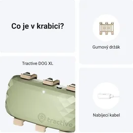 tractive GPS Tracker Hund XL wasserdicht grün