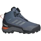 Adidas Terrex Winter Mid Boa Rain.rdy Wanderschuhe - Wonder Steel / Grey Three / Semi Impact Orange - EU 40