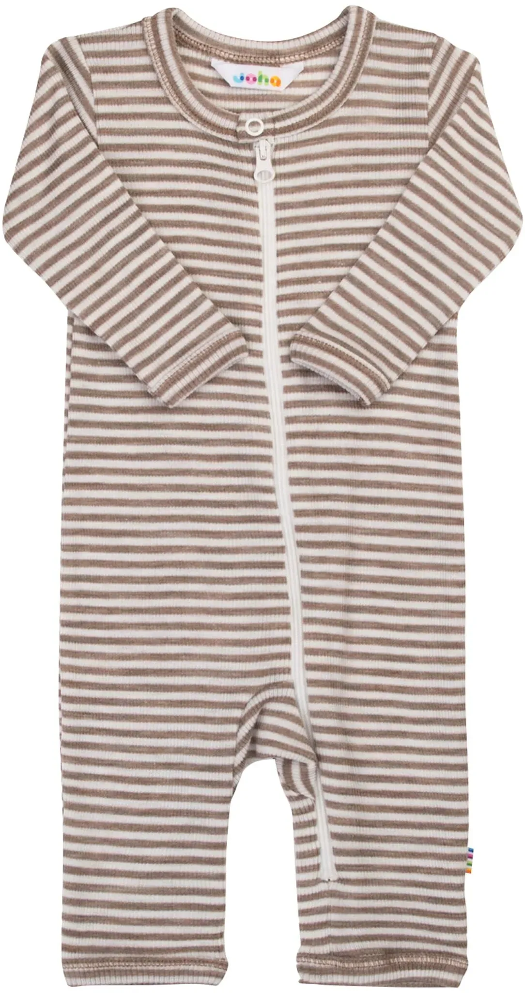 Joha Overall Ringel Wolle/Seide, natur | beige, 86