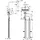 Hansgrohe Aquno Select M81 250 2jet sBox chrom 73830000