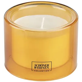 Schöner Wohnen Vanilla M Duftkerze 7 cm orange