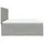 vidaXL Boxspringbett 180 x 200 cm Hellgrau