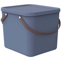 Albula Aufbewahrungsbox Rechteckig Kunststoff Blau